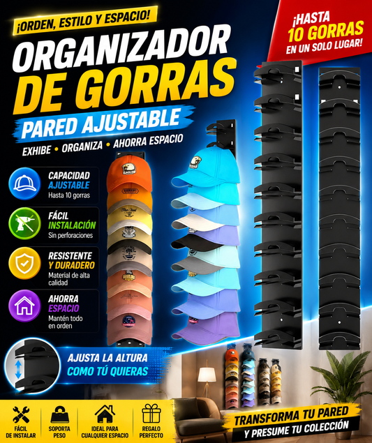ORGANIZADOR DE GORRAS